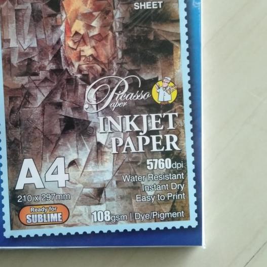 

☪ kertas inkjet paper untuk cetak mug sublim dan pin ♩