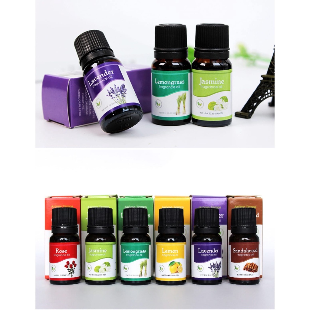 READY - OIL AROMATHERAPY ESSENTIAL - OIL DIFFUSSER AROMATHERAPHY