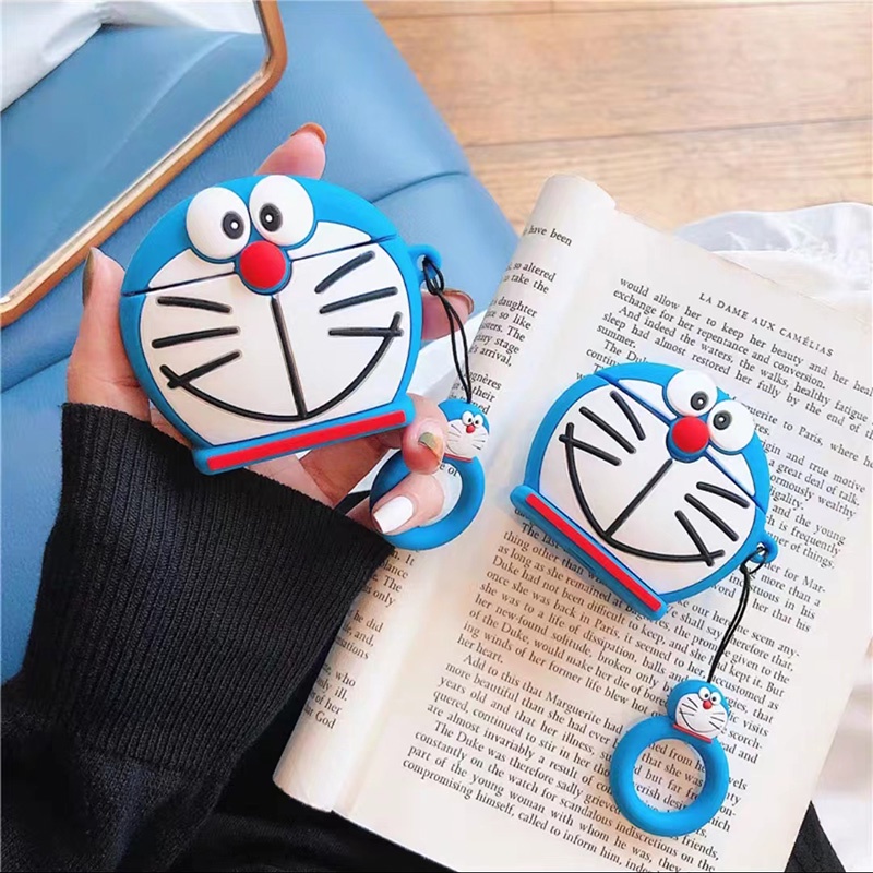 INPODS Soft Case Silikon TPU Motif Doraemon Cover AirPods Gen 3 12 1 2 3