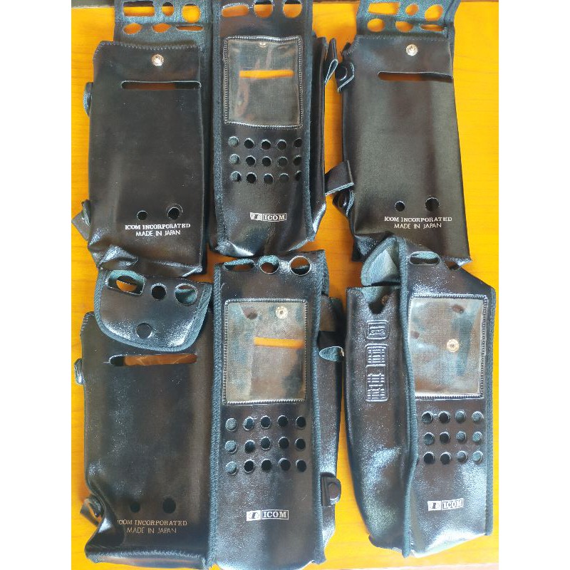 LEATHER CASE ATAU SARUNG HT UNTUK ICOM IC 02N 02A 02AT DAN SEJENISNYA