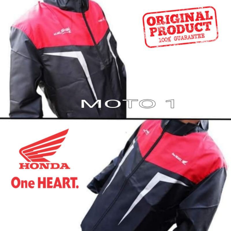 JAKET MOTOR HONDA - ONE HEART - ORIGINAL 100%