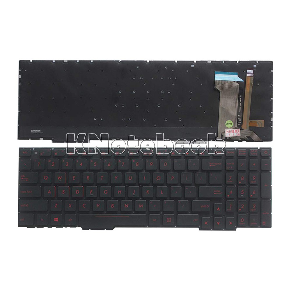 Keyboard Asus ROG GL553 GL553VD GL553VE GL553VW GL753 GL753VD GL753VE Backlight