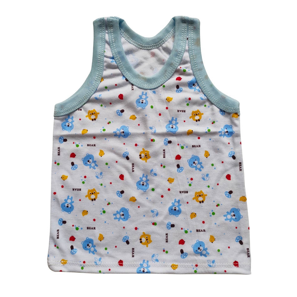 Singlet Bayi Anak DoubleKnit Printed