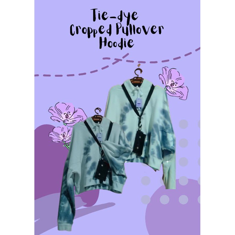 Tie Dye oversize Hoodie Crop | Crop Hoodie Oversize | Hoodie Tie Dye