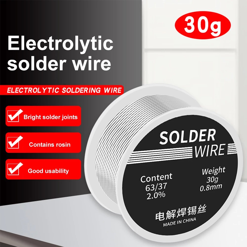 Timah Solder 0.8mm Tipe 63-37 Solder Wire