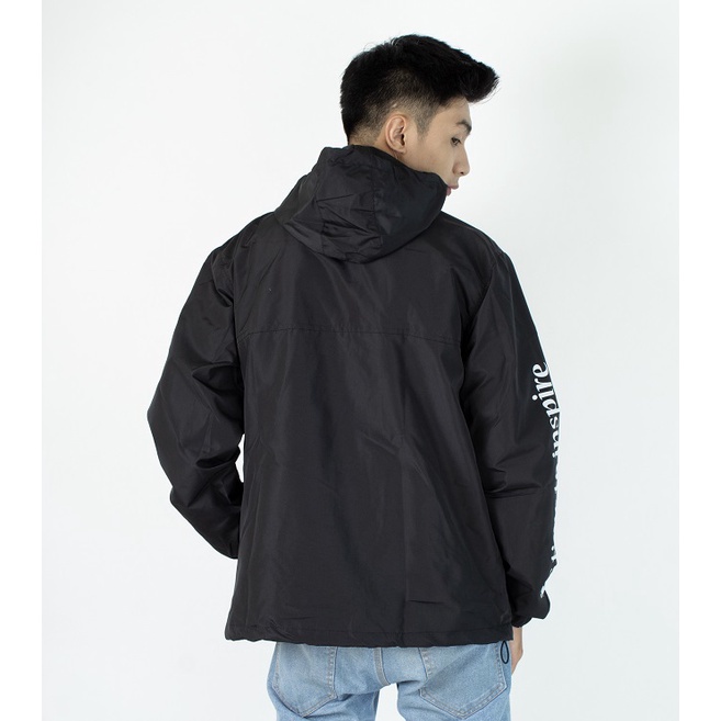 FORTGLASS Jaket Pullover Time Jaket pria Lengan Panjang Water Proff