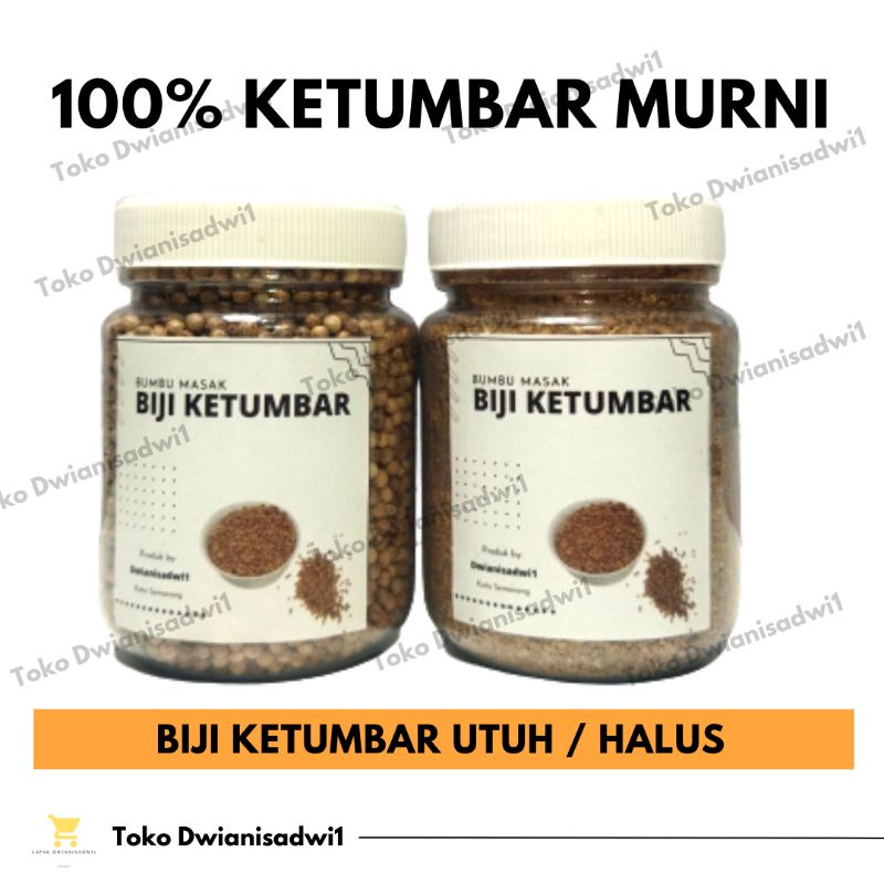 

Biji Ketumbar / Ketumbar Halus 100 gram