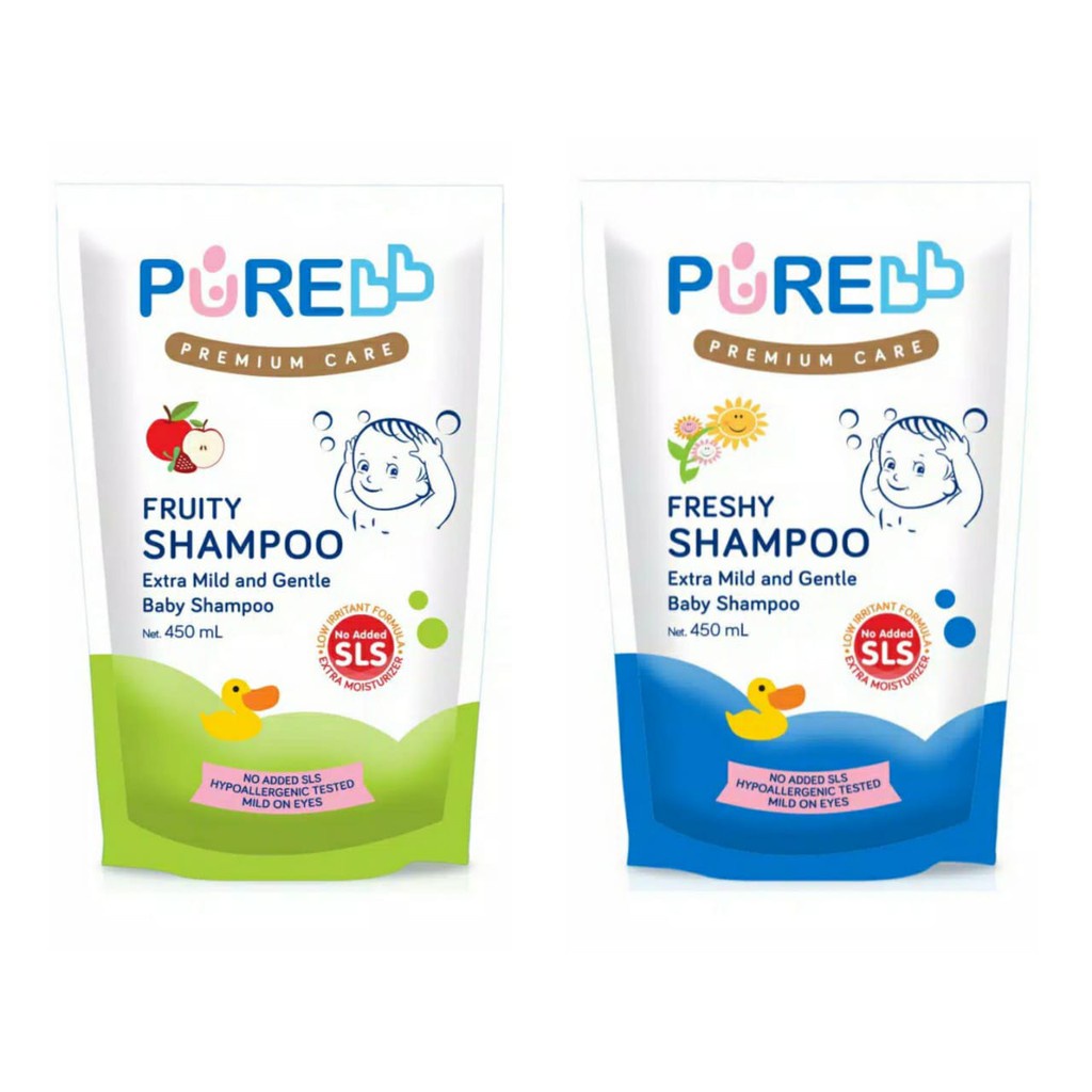 Shampoo Pure BB Freshy / Fruity Refill 450ml