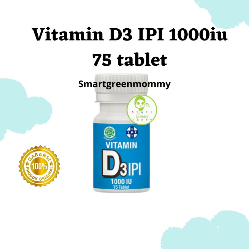 vitamin ipi A B C d3 1000 iu 75 tablet Vitamin D3 IPI vitamin C IPI Vitamin E Ipi