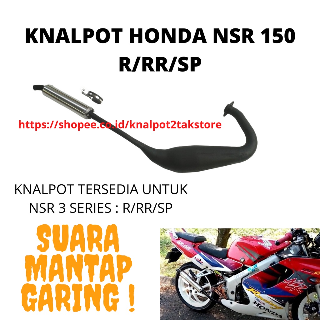 KNALPOT NSR 150 R RR SP - HONDA NSR 150 R RR SP