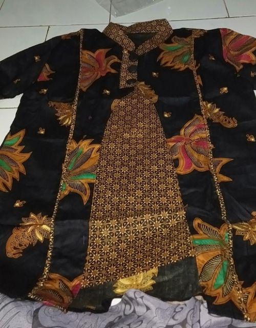 Blus Davina Sogan Atasan Batik Wanita Kerja