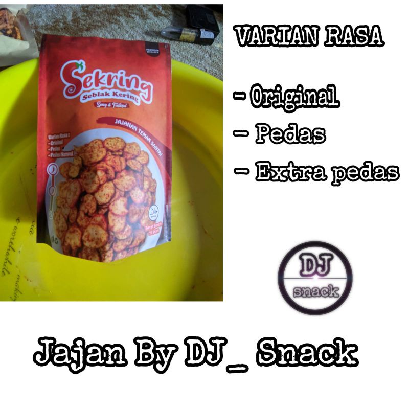 

krupuk seblak bantet daun jeruk extra pedas termurah viral