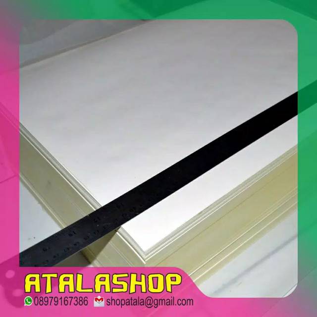 

Sticker Chromo Size A3 isi 25 lembar