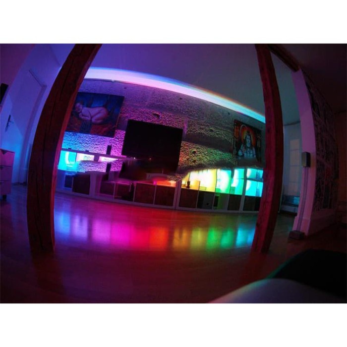 Led Strip Flexible Light Waterproof 5050 RGB 5M with 44 Key Remote Con