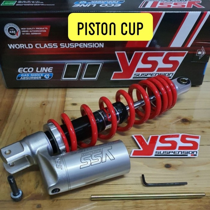 Shock Shockbreaker Yss C Euro 330 Mm Tabung Bawah C-Euro 330Mm Silver #Herdianjuly123