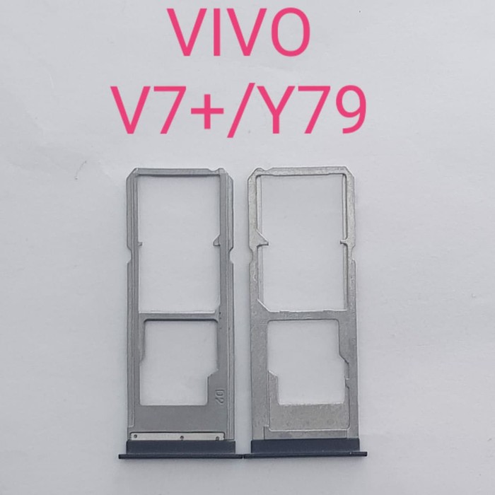 Tempat Dudukan Simcard Simtray Sim Tray Card Lock Vivo Y79 V7 V7 Plus