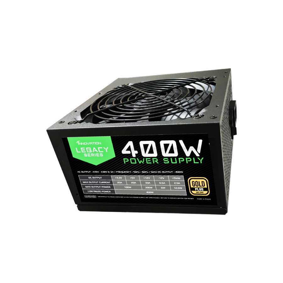 Power Supply Innovation 400Watt 80+ Gold - PSU