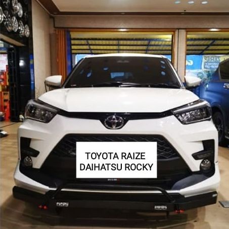 TOWING BESI PELINDUNG BUMPER DEPAN - TANDUK DEPAN MOBIL TOYOTA RAIZE DAN DAIHATSU ROCKY BUMPER BEMPE