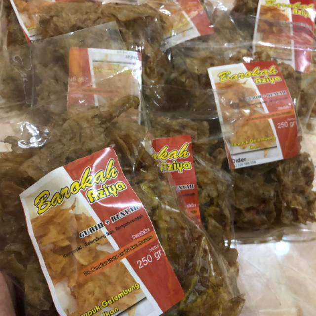 

Kerupuk gelembung ikan