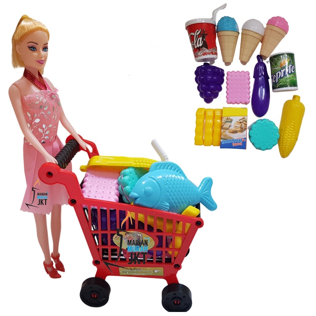 Mainan Anak Perempuan Fun Shopping Cart FB-801