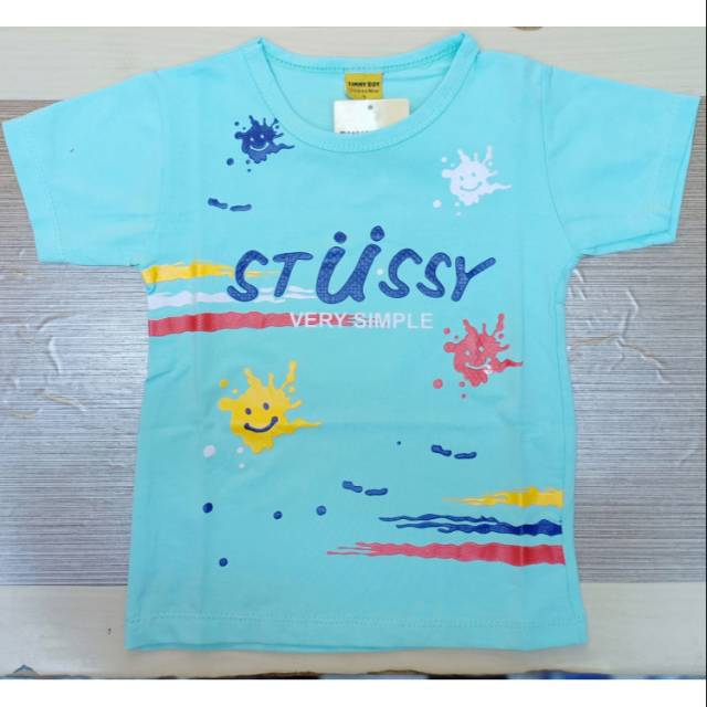 ATASAN KAOS ANAK COWOK TIMMY BOY "STUSSY"