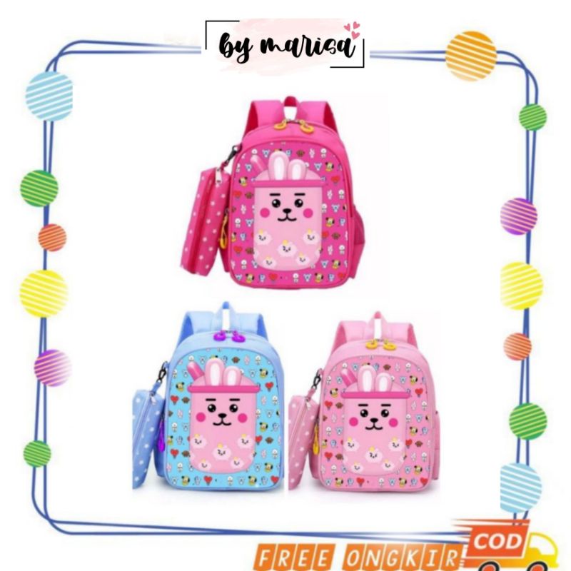 Tas Ransel Anak Boba , Tas sekolah anak Boba , Ransel Anak Tk , Tas Boba Viral