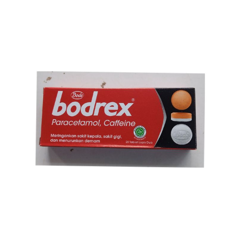 bodrex 1 pak isi 2 strip(@10)