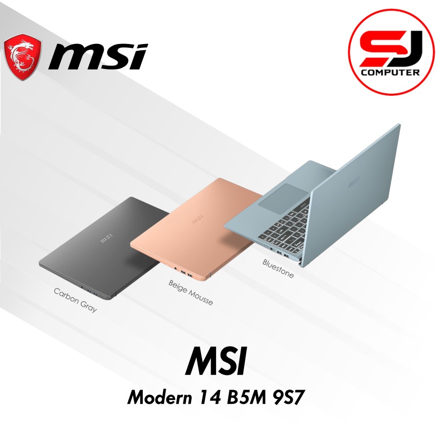 MSI Modern 14 B5M 9S7 14DL24 069 R5-5500U 8G SSD512G W11