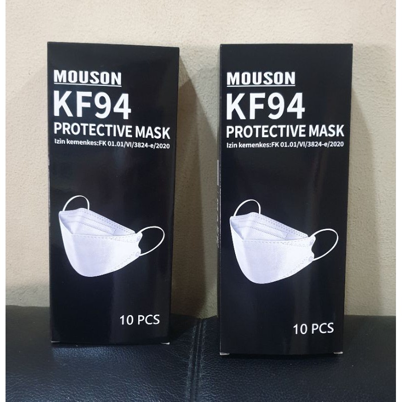 10 pcs MASKER KF 94 BFE 95% MASKER 3D 4 PLY KF94