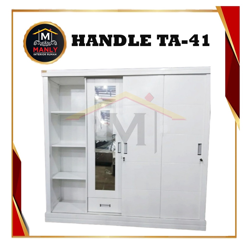 Handle TA-41 HUBEN / Tarikan Lemari Pintu Laci Rumah Sliding Geser DAPUR minimalis..