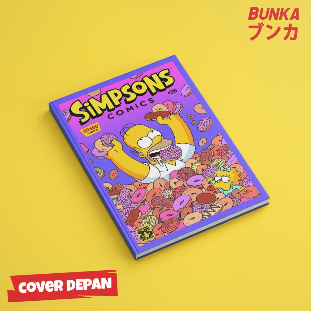 

Notebook The Simpsons 1A Hardcover A5 Buku Tulis Catatan Note Agenda Planner Jurnal