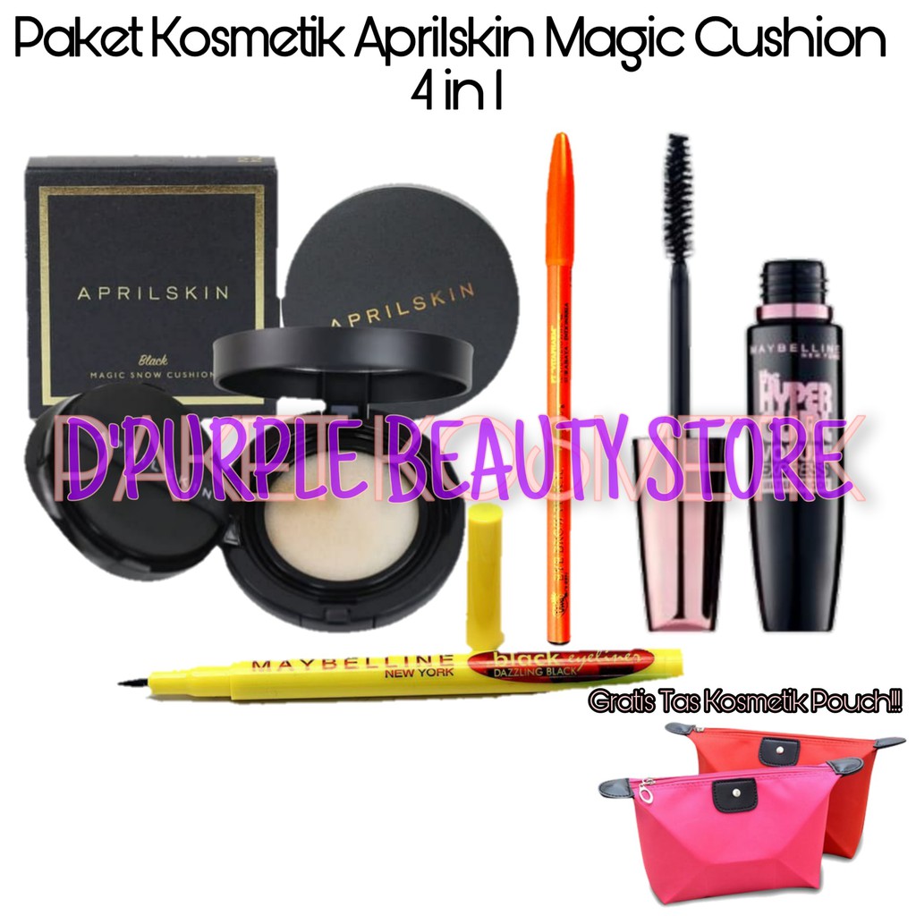 Paket Kosmetik Aprilskin Lengkap Murah 4 In 1 -Paket MakeUp Aprilskin Lengkap Murah 4 In 1