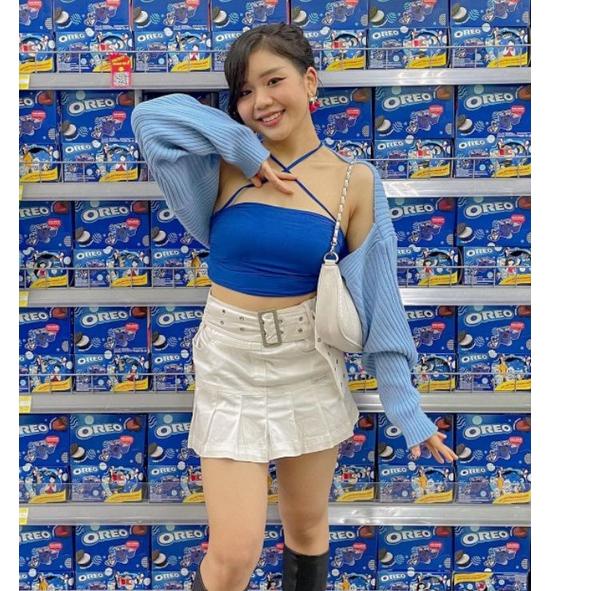 Big Sale.. Bolero Rajut Wanita Liam Oversize //Crop Cardigan// Crop Top