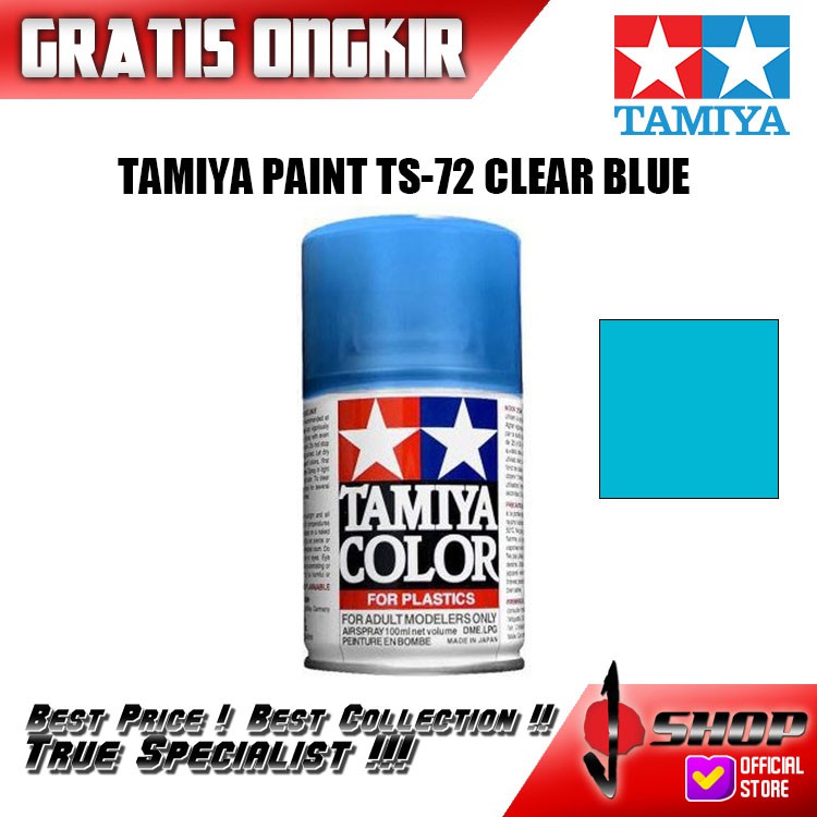Tamiya Spray TS-72 CLEAR BLUE