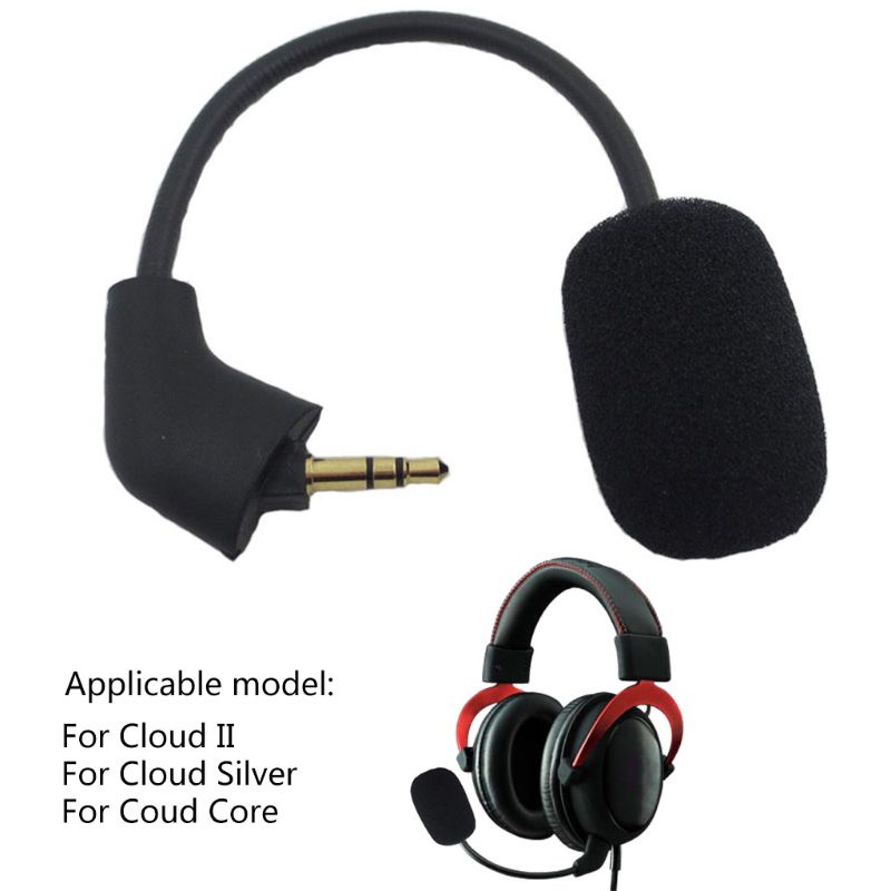 Cre Pengganti Game Mic 3.5 Mm Microphone Untuk II Headset Gaming Headphone