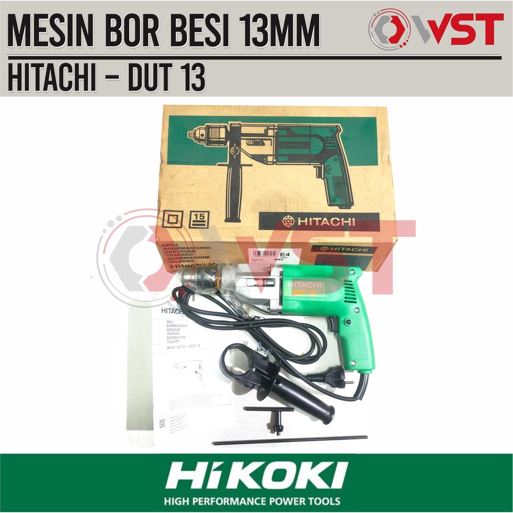 Mesin Bor Besi HITACHI DUT13 / DUT 13 / Mesin Bor Besi 13mm