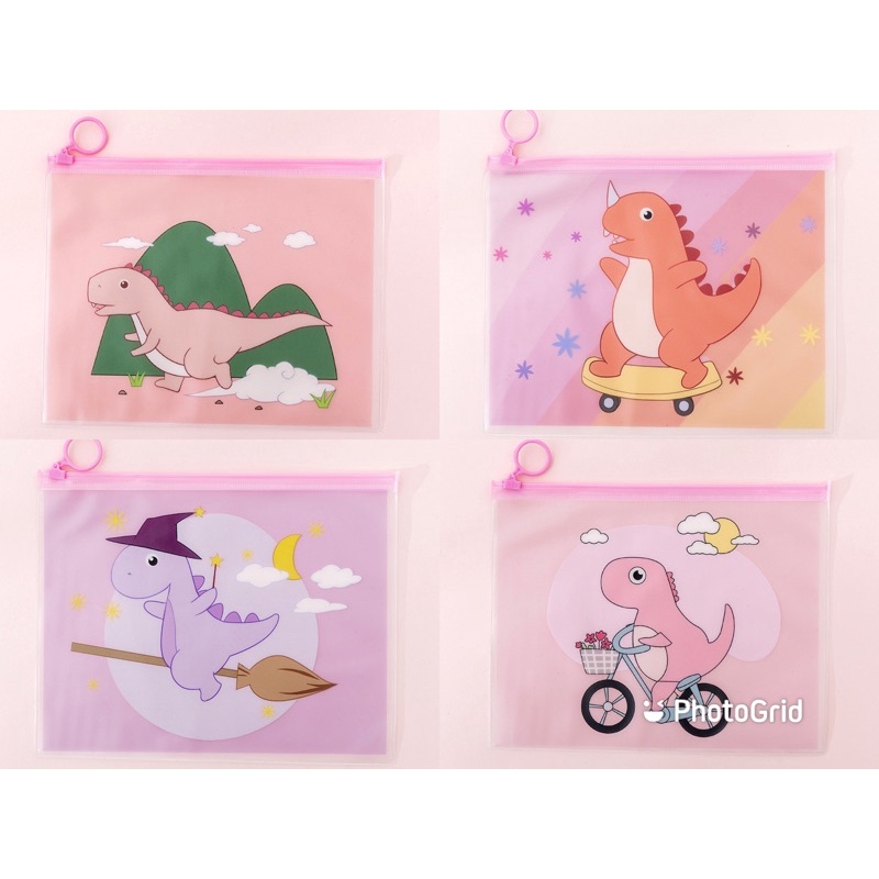 kotak pensil unicorn pink panther lucu-7