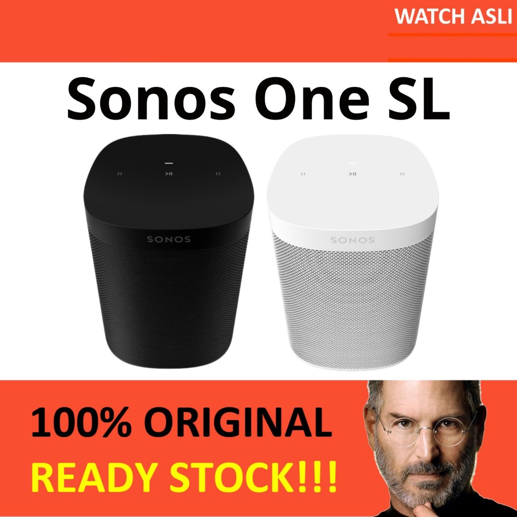 SONOSssss ONE SL BLACK OR WHITE WITH APPLEe AIRPLAY 2 WIRELESS WIFI SPEAKER