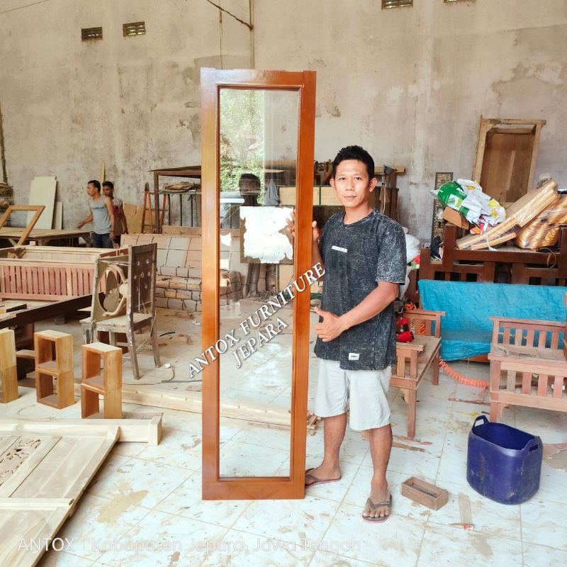 jendela rumah kayu jati furniture Jepara