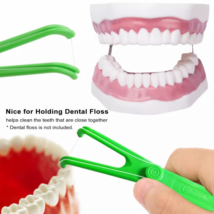 Jual Pegangan Benang Gigi Alat Dental Floss Holder Flossaid