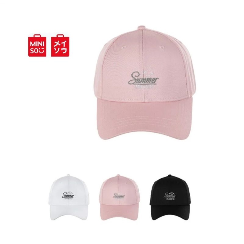 TOPI MINISO BASEBALL SUMMER PARADISE