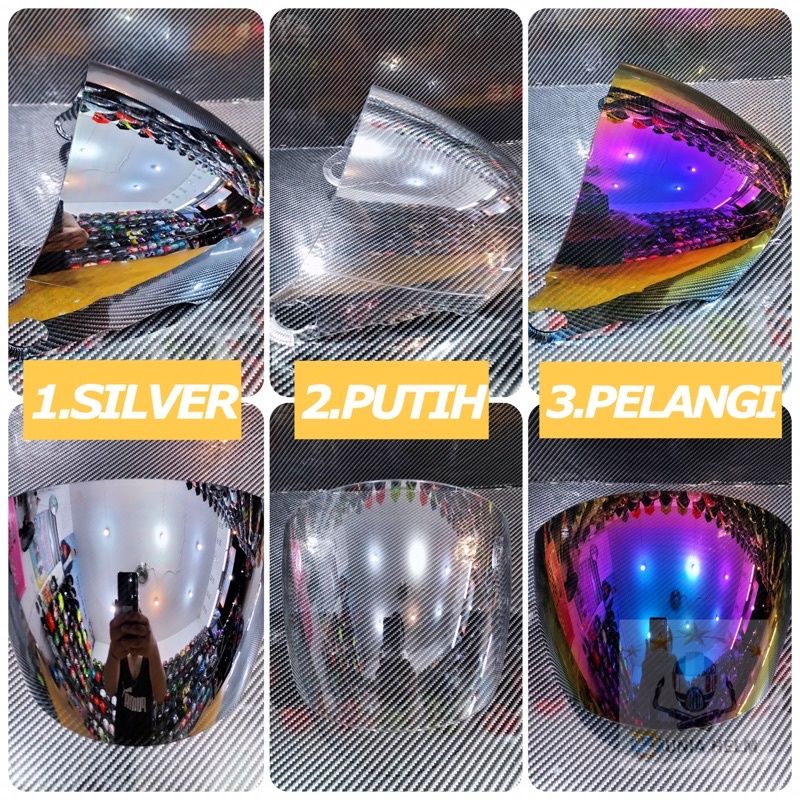 Kaca Visor Helm Kyt 2vision Ink cx-22 Kyt Forza Kyt Romeo Helm Dealer Nmax Honda trx-1