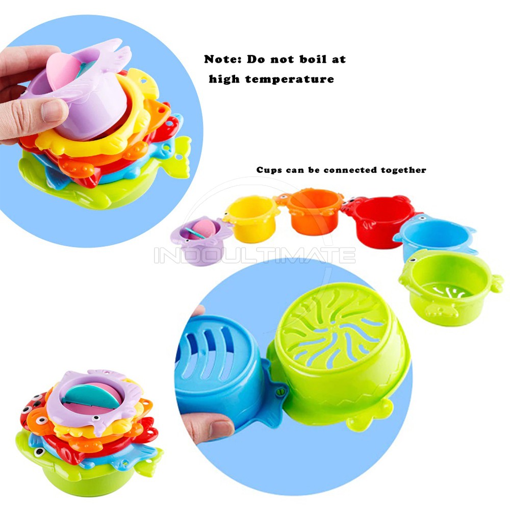 Set Bath Toy Mainan Mandi Anak Bayi Balita TO-E02 Mainan Air Shower Mainan Edukasi Anak