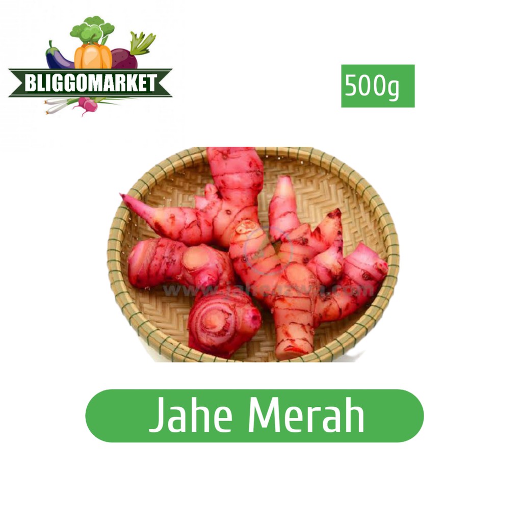 

Jahe Merah / 500gr - Rempah Rempah Lokal