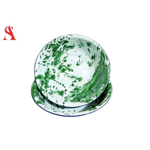 WASKOM/MANGKOK KOBOKAN ENAMEL KEMBANG