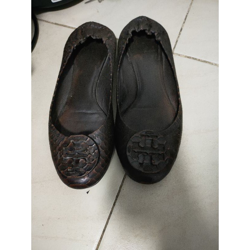 Preloved Flatshoes Tory Burch Original