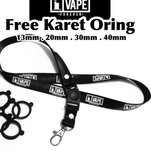 

『07.07』 Lanyard Pods + Karet 13mm / 20mm / 30mm / 40mm