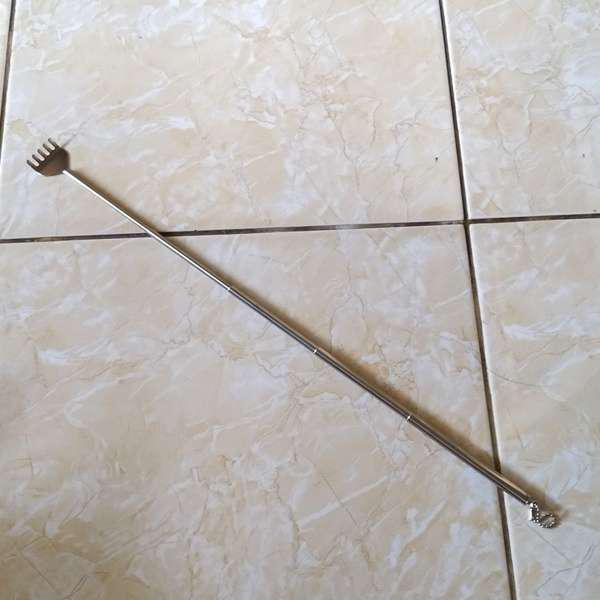 Garukan Punggung Stainless Tongkat Garuk Punggung Alat Garuk Pungung Belakang Anti Karat