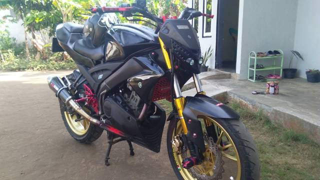 Cover shock depan vixion new / old