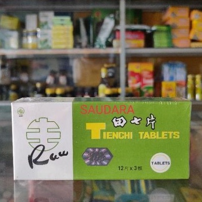 Tien Chi Tablets (Raw) isi 36 Tablet